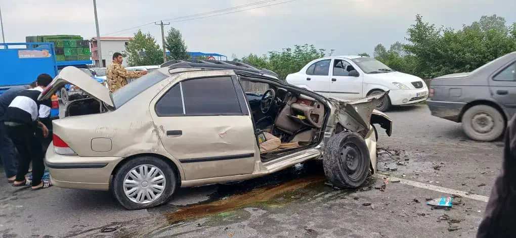 سمند تصادفی|خودرو سواری و وانت|اردبیل, |دیوار