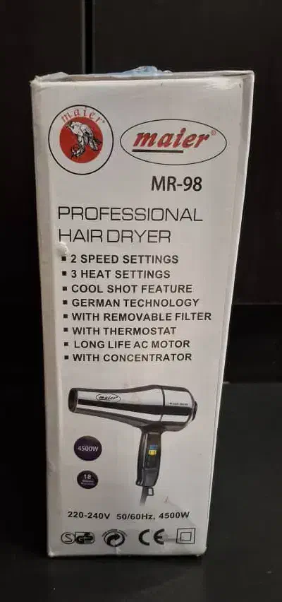 سشوارmaier-مدلmr.98.اصلی4500w|سایر لوازم برقی|شیراز, قدوسی شرقی|دیوار