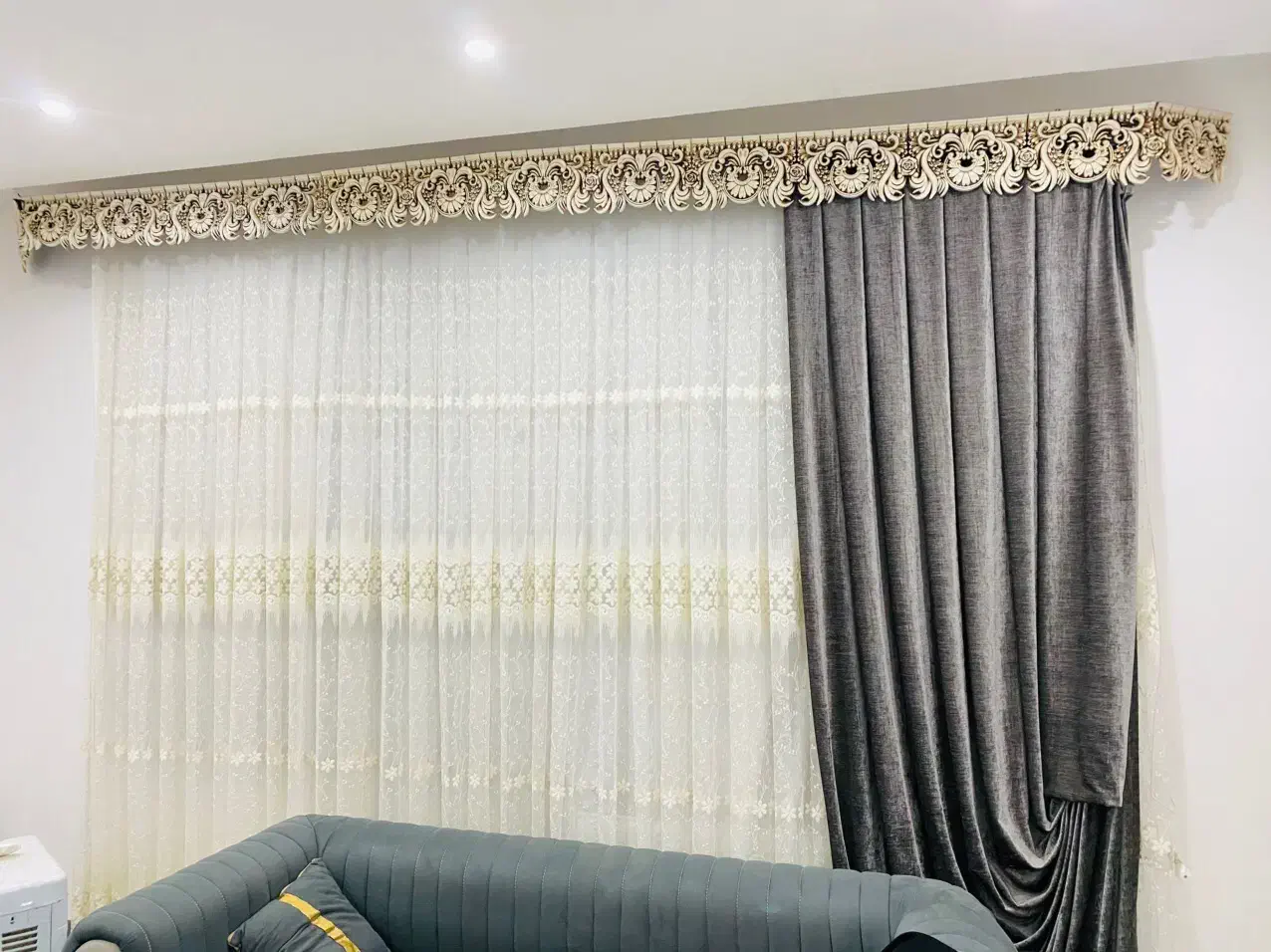پرده شیک و کم کارکرد|پرده، رانر، رومیزی|شیروان (خراسان), |دیوار