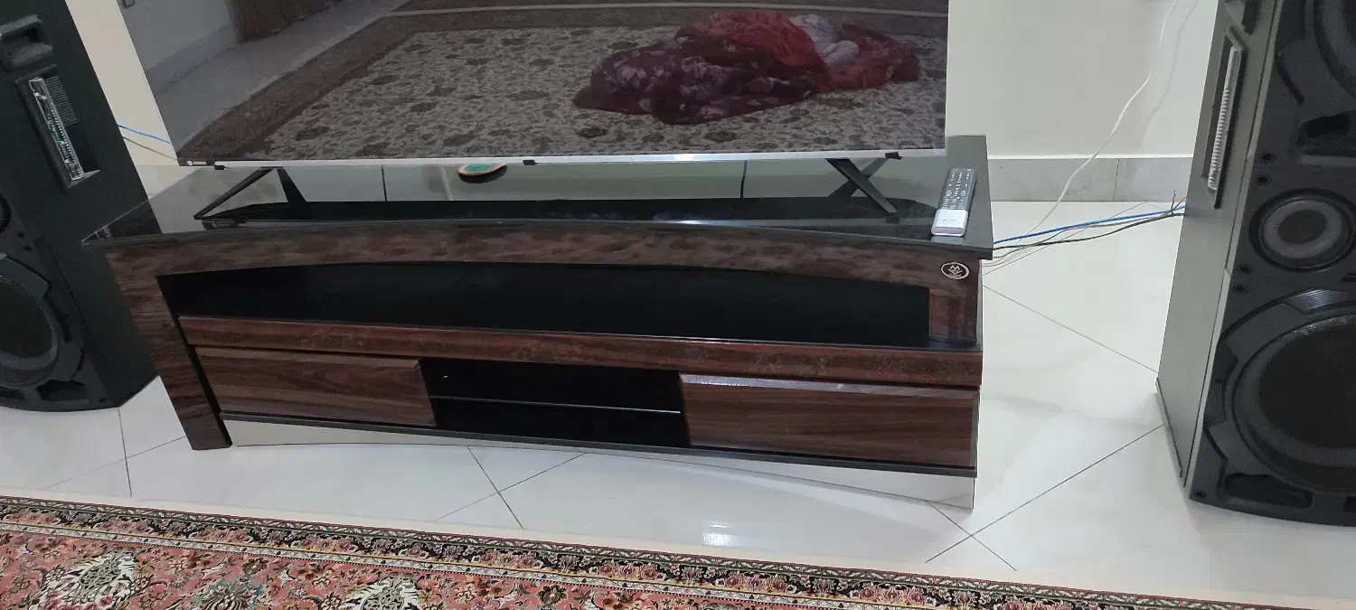 میز تلویزیون چوبی|میز تلویزیون|یزد, |دیوار