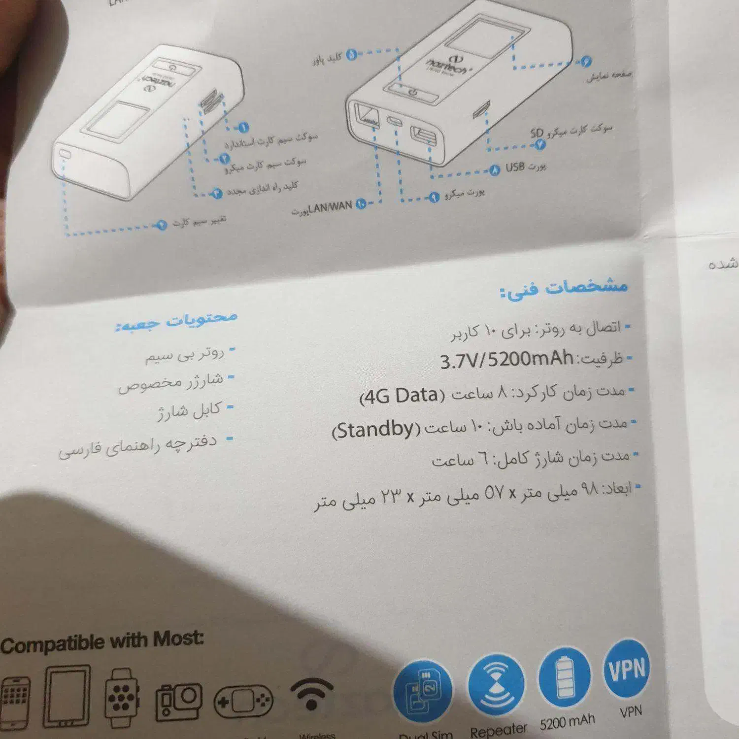 مودم نزتک 99c|مودم و تجهیزات شبکه|اهواز, نادری|دیوار