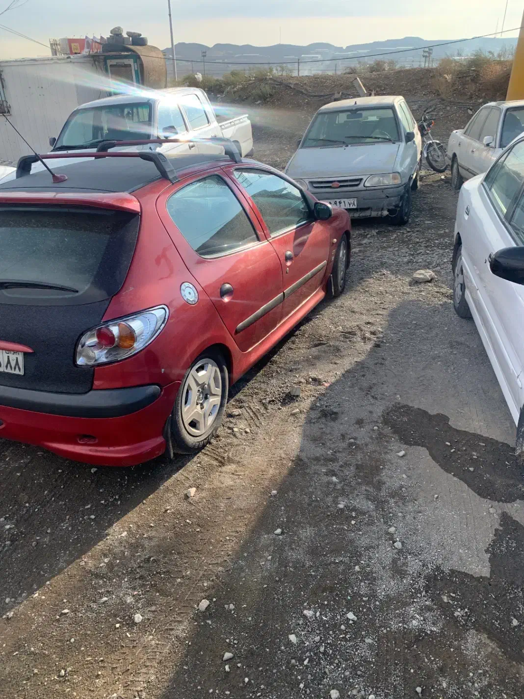 ۲۰۶مدل ۸۱ لوازمی|خودرو سواری و وانت|گرمدره, |دیوار