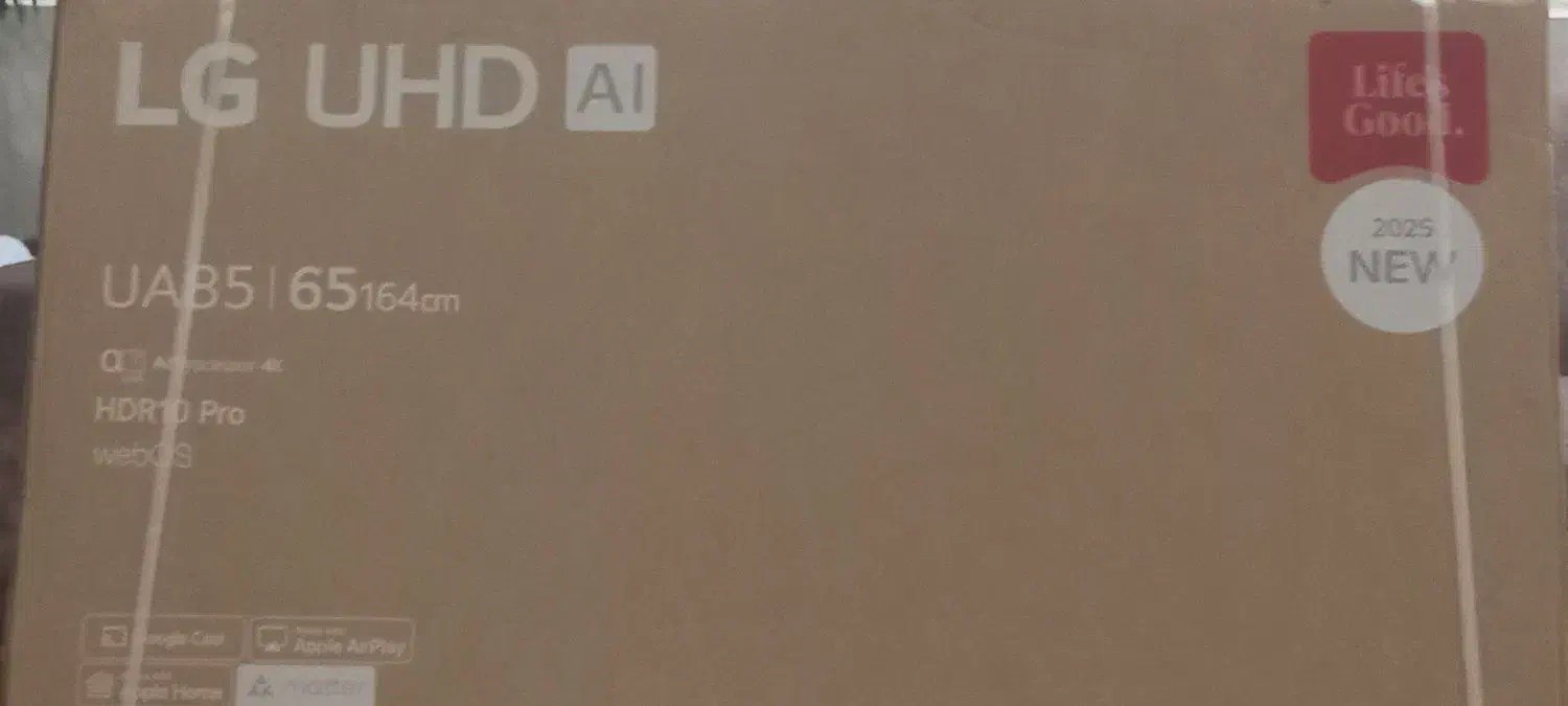 تلویزیون ۶۵ الجی UA85006|تلویزیون و پروژکتور|مشهد, عسگریه|دیوار