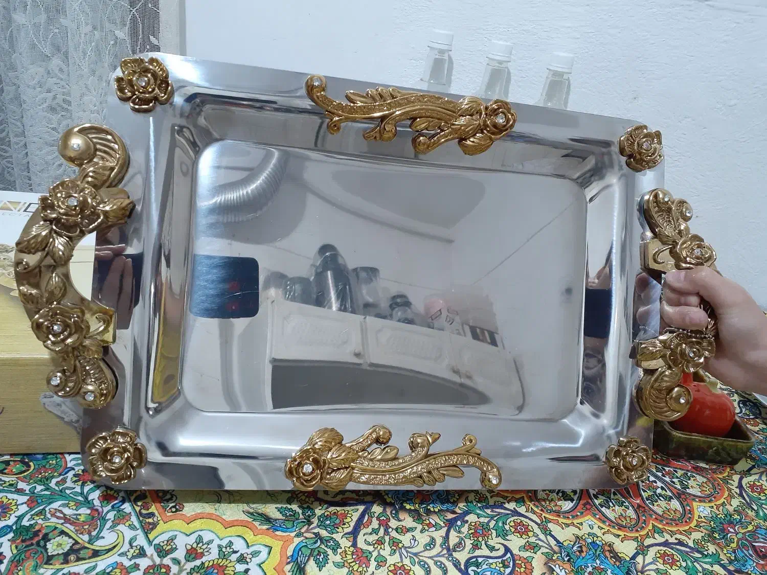 سینی چای|ظروف سرو و پذیرایی|خرمدره, |دیوار