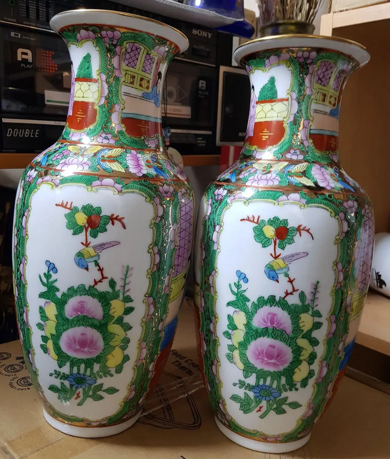 گلدان چینی مرغی|کلکسیون اشیاء عتیقه|تهران, مختاری|دیوار