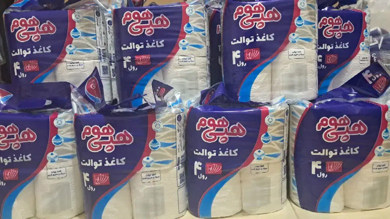دستمال توالتی۴قلو هپی هوم درجه ۱|مواد شوینده و دستمال کاغذی|مشهد, شهید بهشتی|دیوار