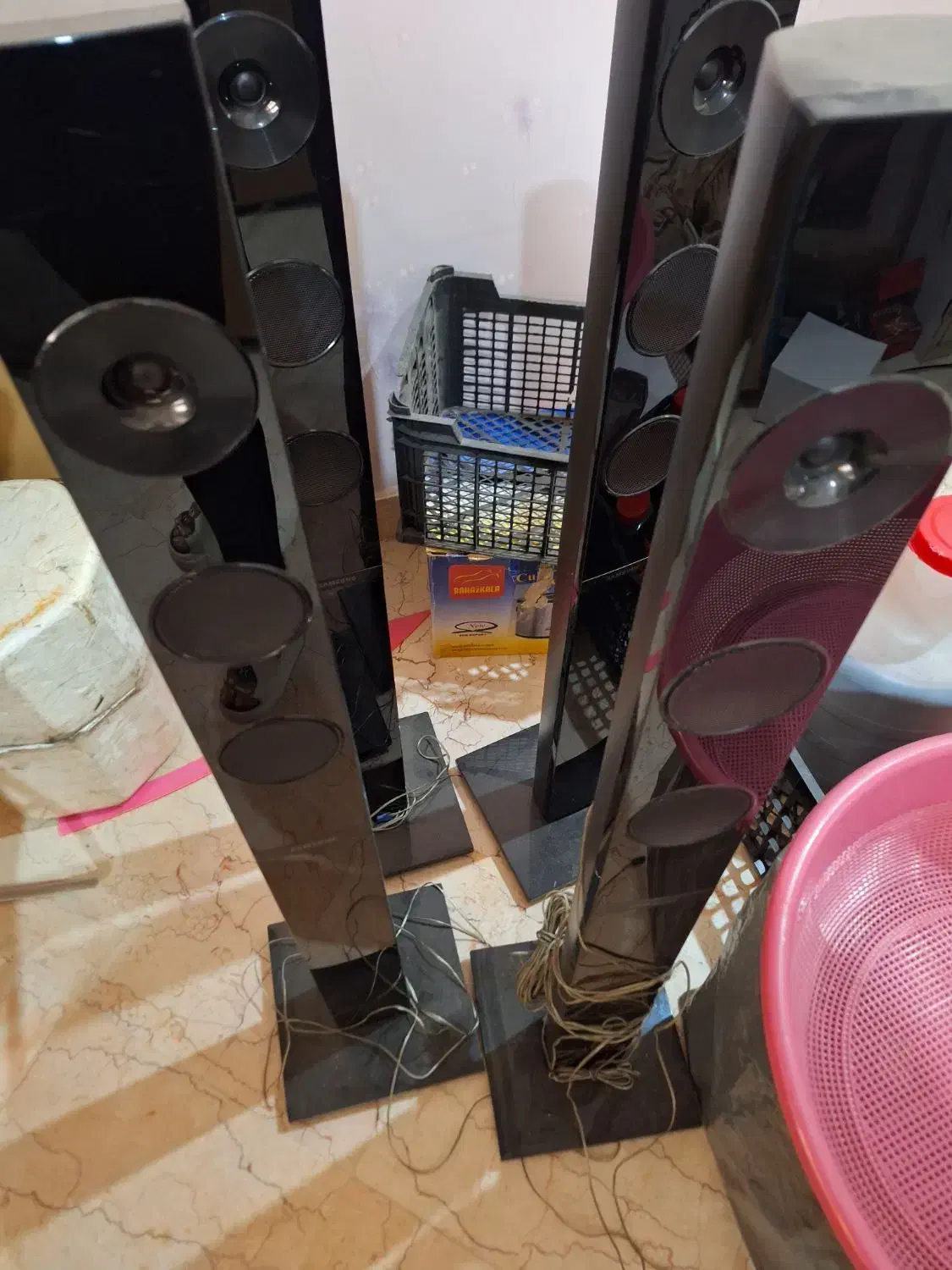 سینما خانگی سامسونگ ۷ تکه کامل|سیستم صوتی خانگی|تهران, منیریه|دیوار