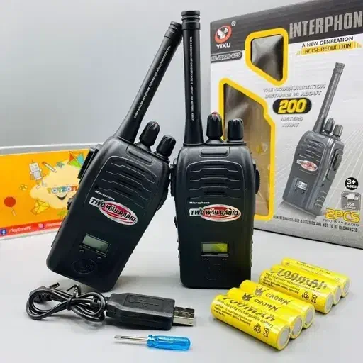 بیسیم شارژی واکی تاکی و دستبند اسباب بازی|اسباب‌‌بازی|لنجان, |دیوار