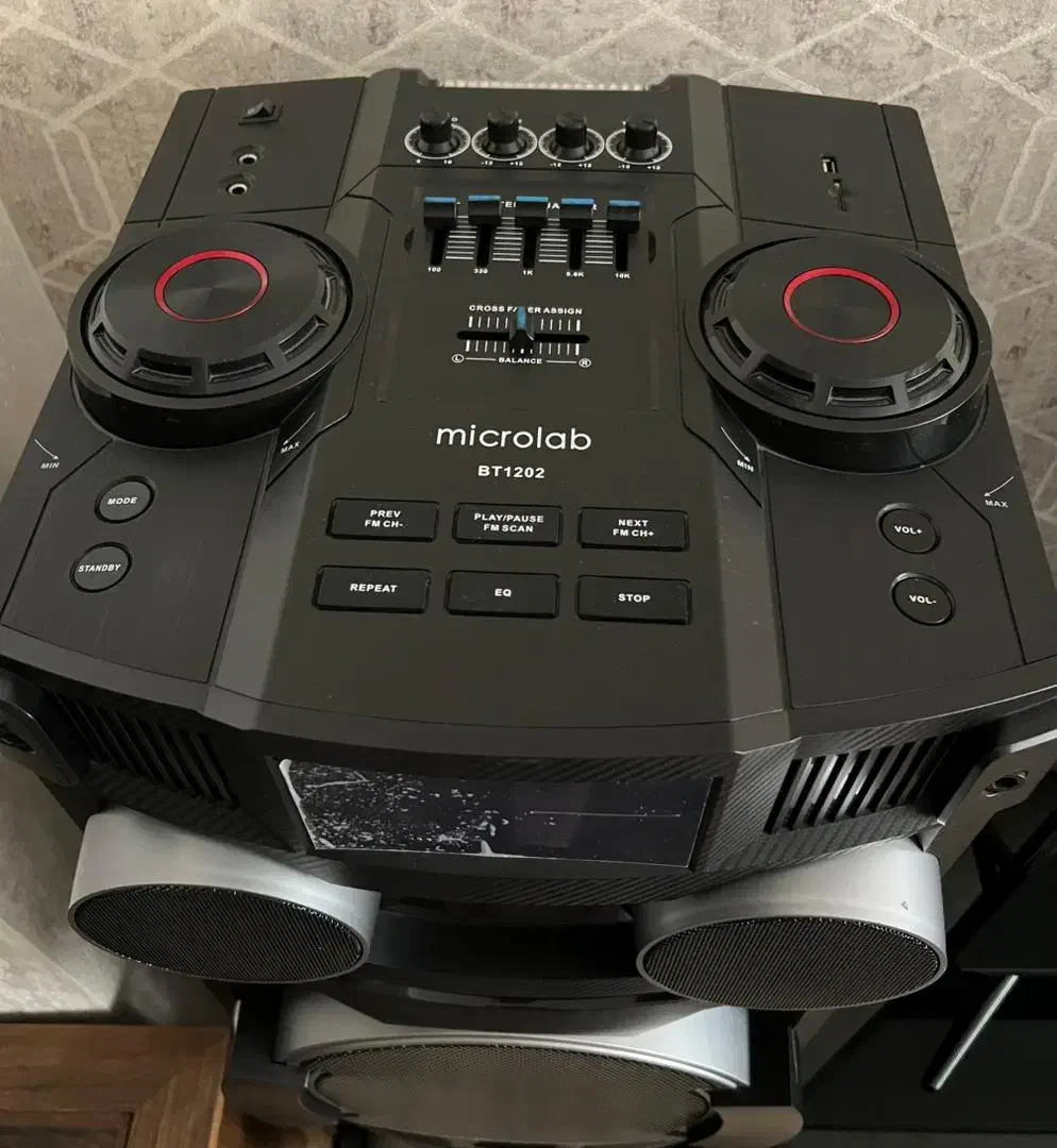 میکرولب مدل DJ مدل BT1202|سیستم صوتی خانگی|رشت, رشتیان|دیوار