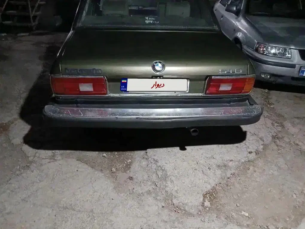 بی ام و 518 (E12) ارتشی رنگ سپر آمریکایی مدل 1978|خودرو کلاسیک|تهران, نارمک|دیوار