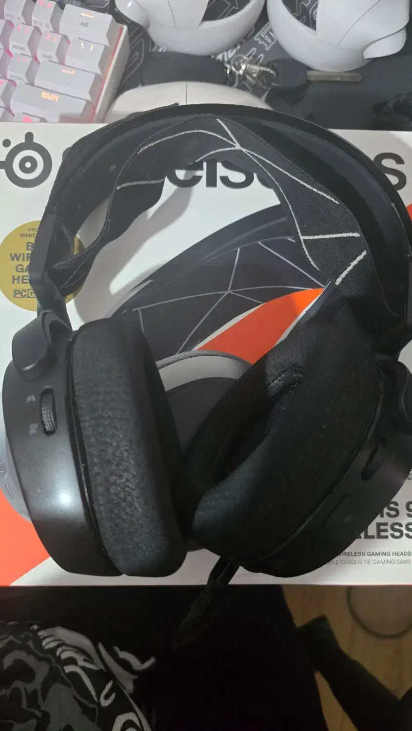 هدست بی‌سیم استیل سریز  arctis 9 wireless|قطعات و لوازم جانبی رایانه|تهران, اختیاریه|دیوار