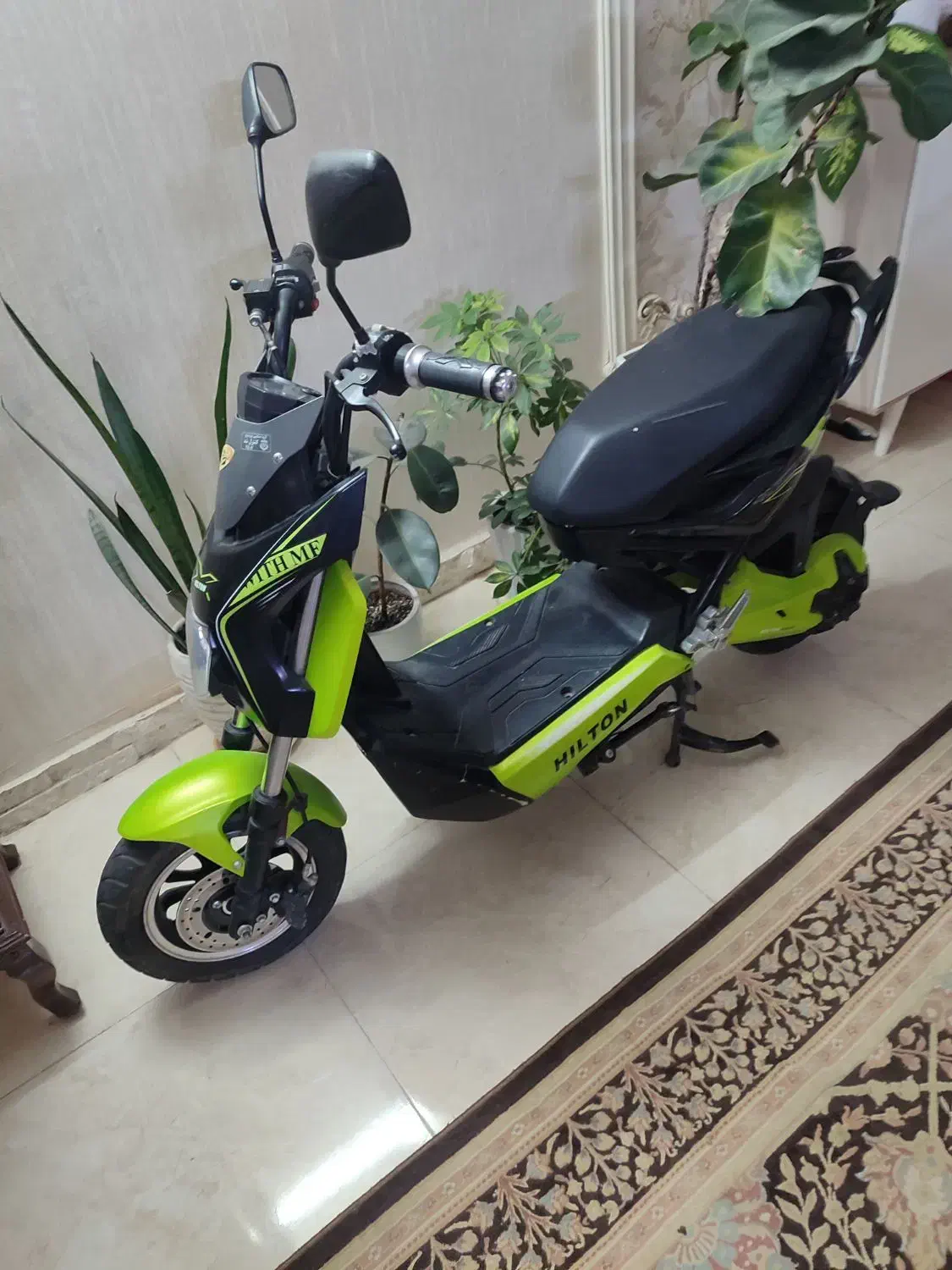 موتور برقی باطری کاملا سالم|موتورسیکلت|گرگان, |دیوار