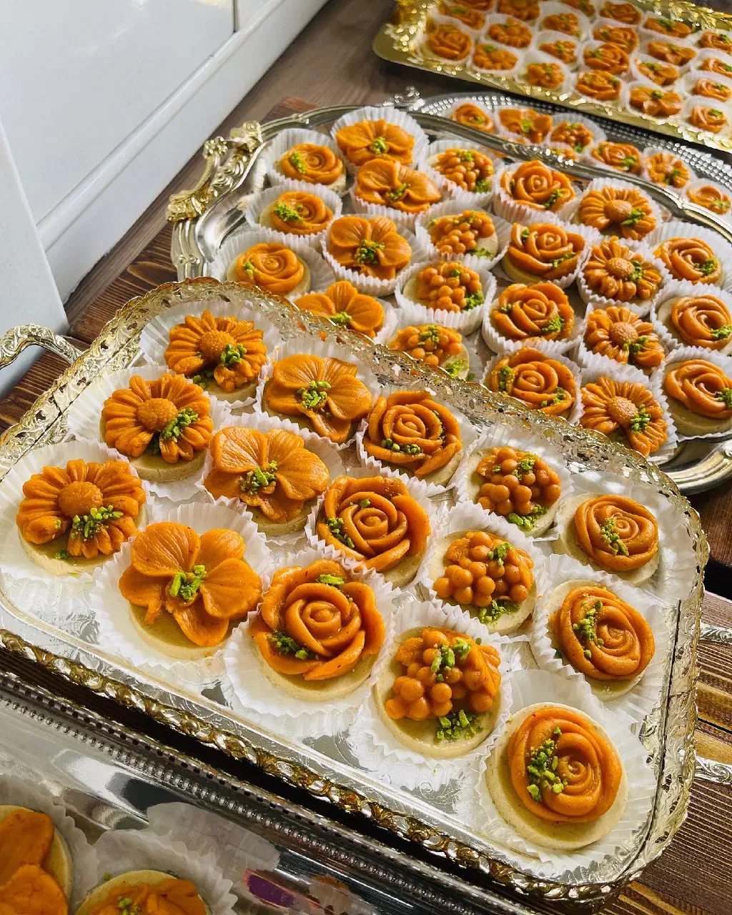 حلوا ترحیم،دو طبقه،بشقابی کفگیری،تارت پک،سینی خرما|خوردنی و آشامیدنی|تبریز, |دیوار