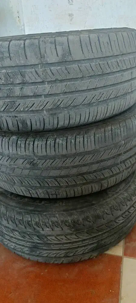 چهارحلقه رینگ و لاستیک پژو و سمند|قطعات یدکی و لوازم جانبی|بندر گناوه, |دیوار