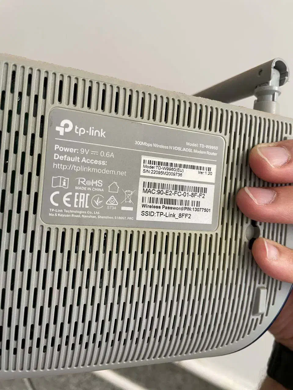 مودم VDSL تی پی لینک در حد آک|مودم و تجهیزات شبکه|قم, حنیف نژاد|دیوار