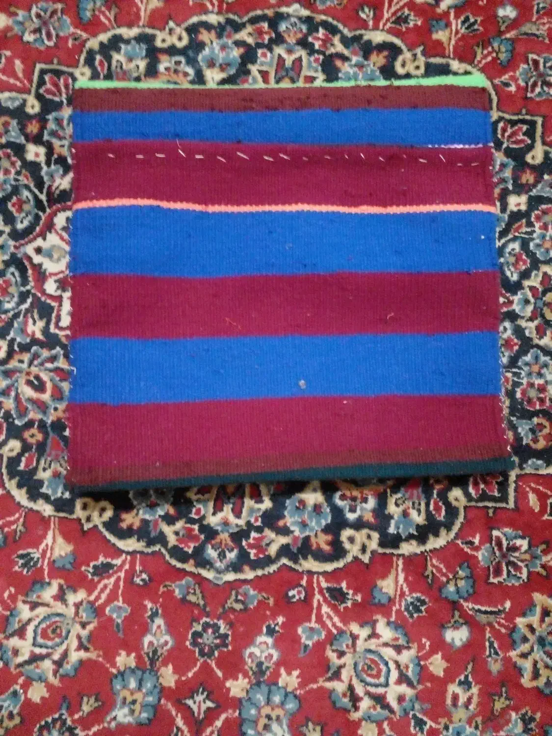 خورجین موتور|گلیم، جاجیم، گبه|شیراز, کوشک میدان|دیوار