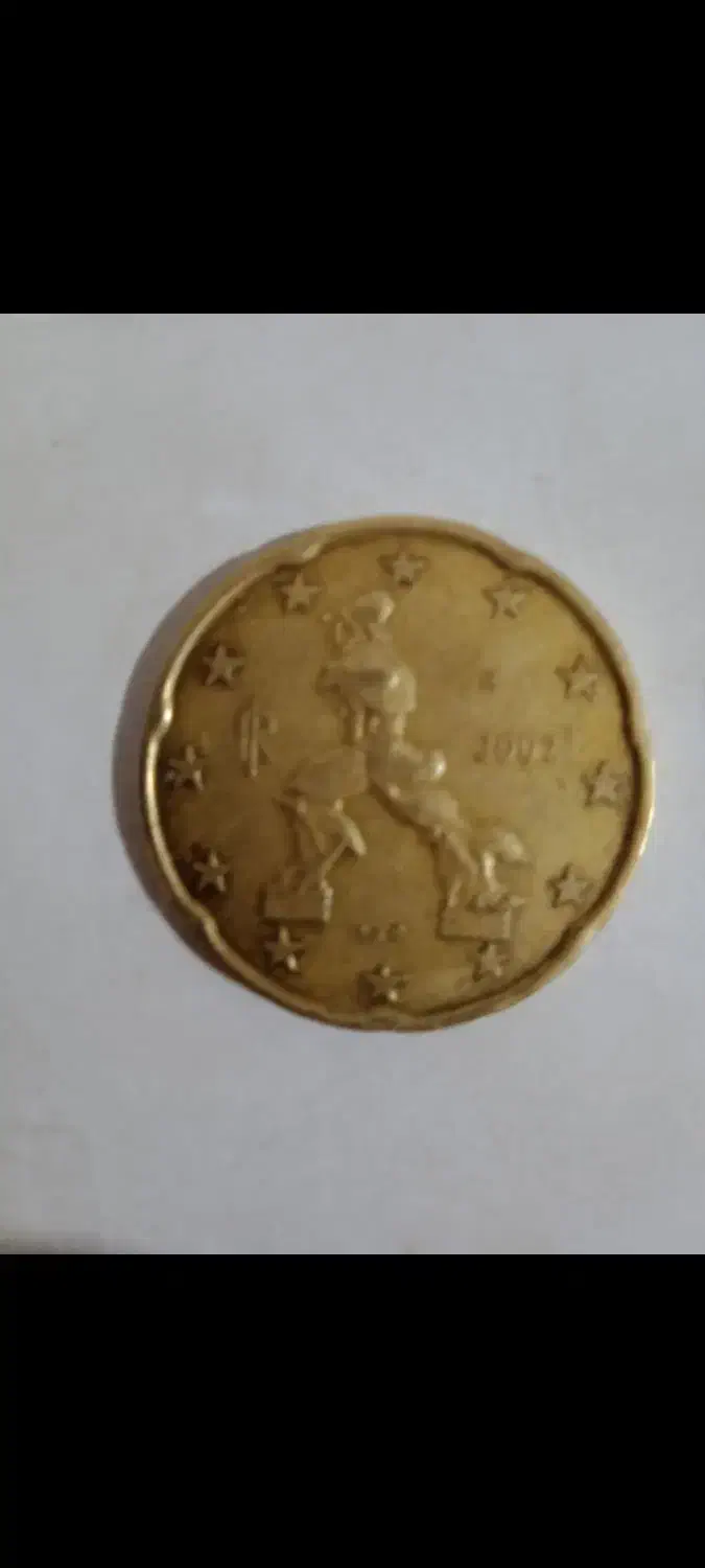 سکه ۲۰ سنت ۲۰۰۲|کلکسیون سکه، تمبر، اسکناس|اردبیل, |دیوار