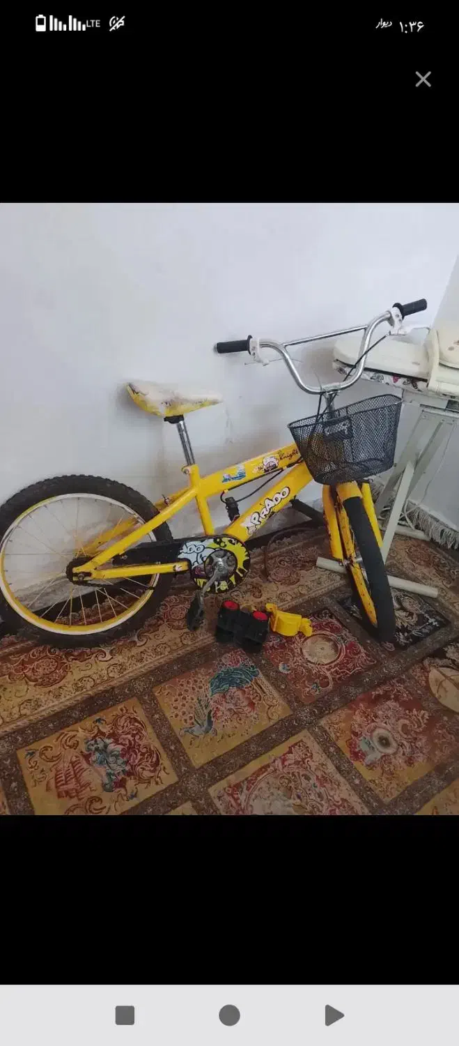 دوچرخه 16|دوچرخه، اسکیت، اسکوتر|بومهن, |دیوار