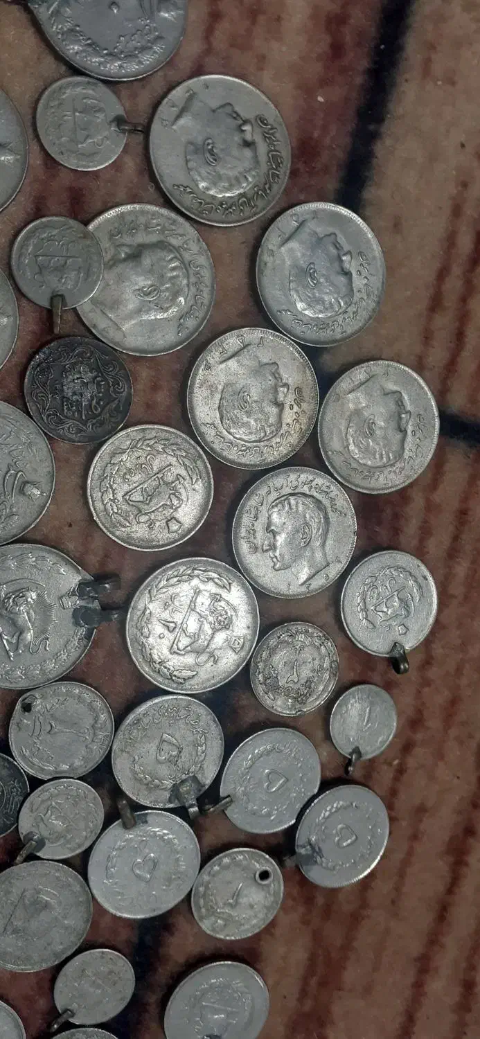 سکه قدیمی|کلکسیون سکه، تمبر، اسکناس|چهاردولی, |دیوار