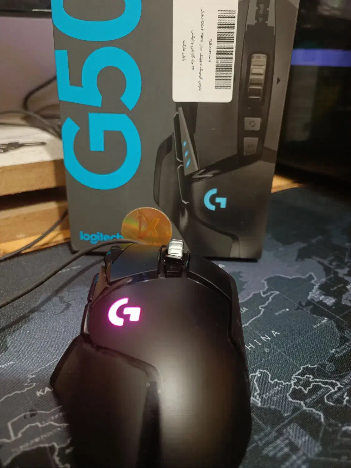 موس  لاجیتک G502 hero|قطعات و لوازم جانبی رایانه|اصفهان, کلمان|دیوار