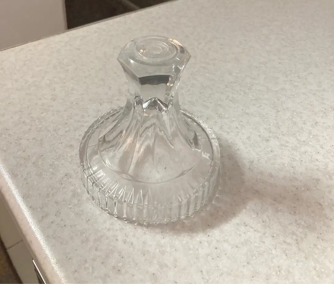 پایه کریستال و ظرف میوه خوری یا گلدون|ظروف سرو و پذیرایی|قم, انسجام|دیوار