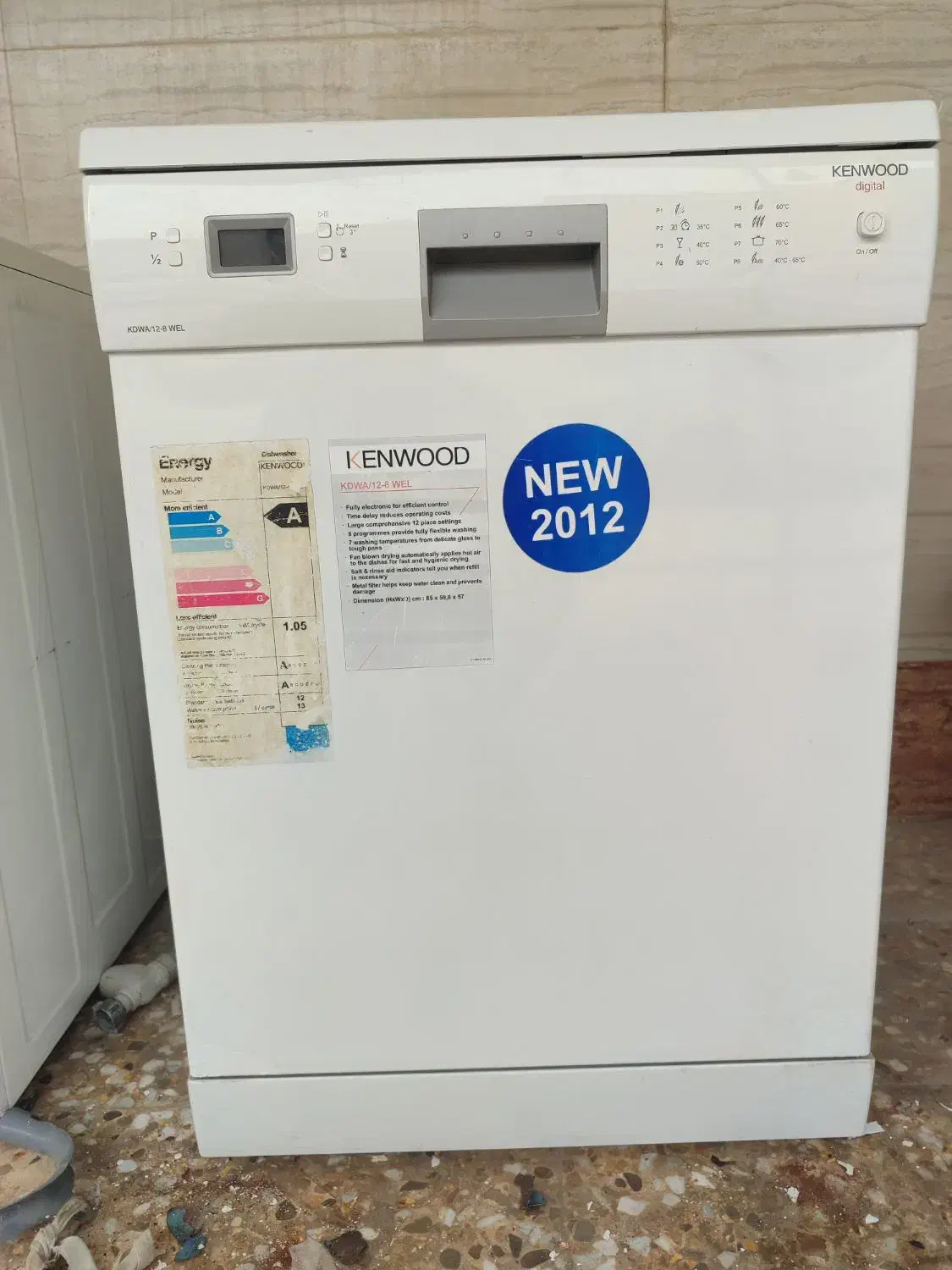 ظرفشویی ۱۲نفره کنوود اصلی در حد|ماشین ظرفشویی|بهبهان, |دیوار