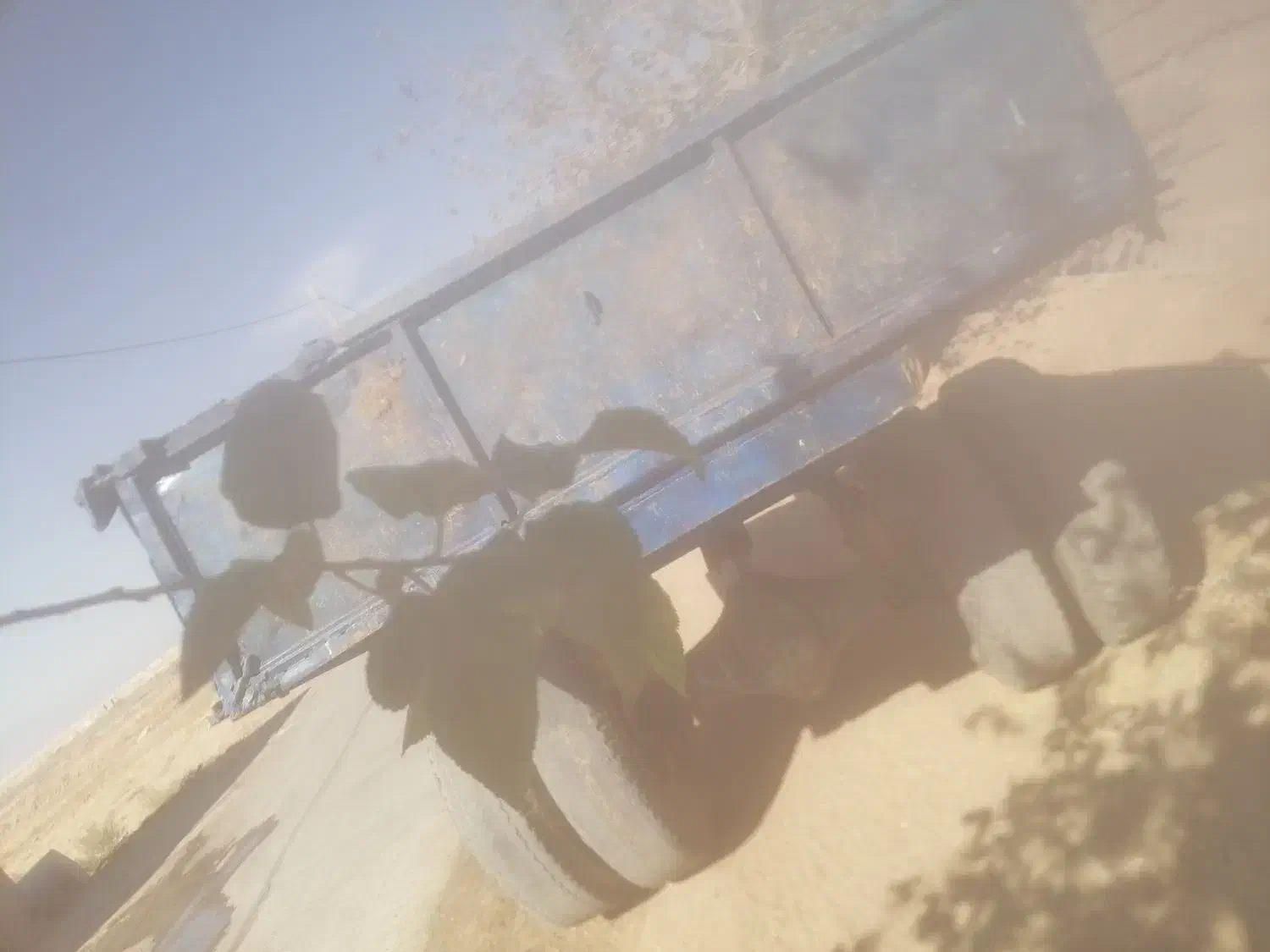 تریلی تراکتور جفت چرخ بزرگ 1020|ماشین‌آلات صنعتی|اشکذر, |دیوار