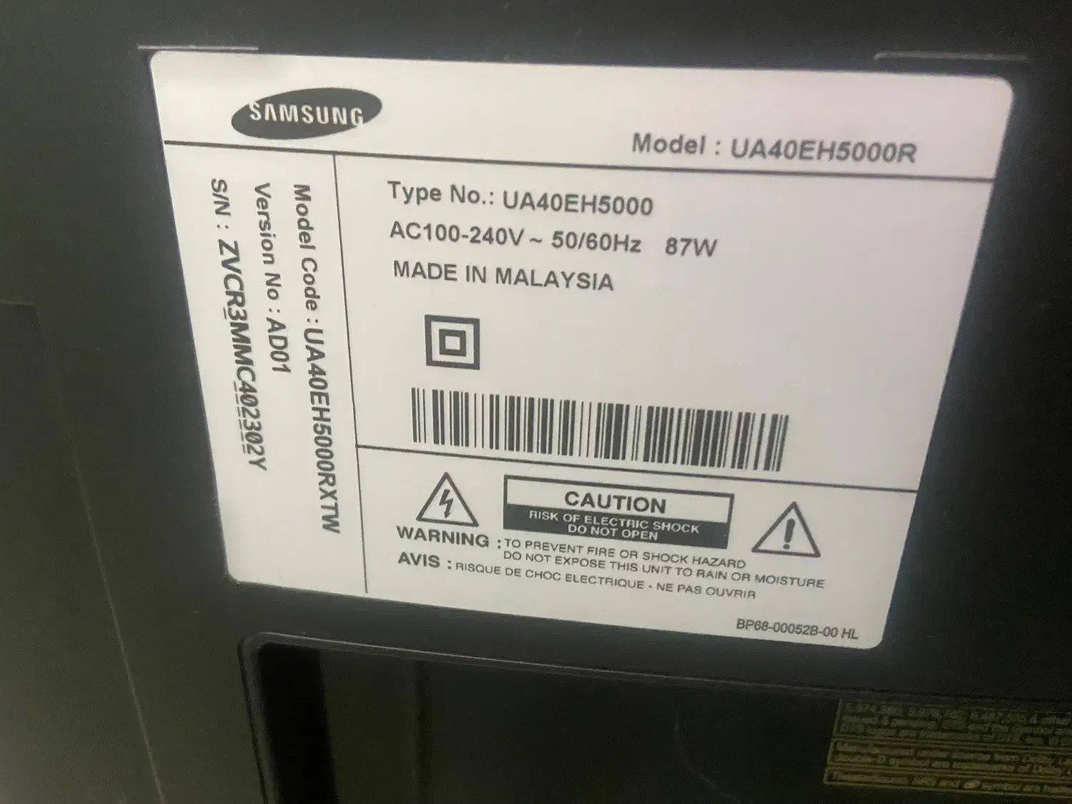 تلویزیون ال ای دی ۴۰ اینچ سامسونگ در حد نو|تلویزیون و پروژکتور|مشهد, فلسطین|دیوار