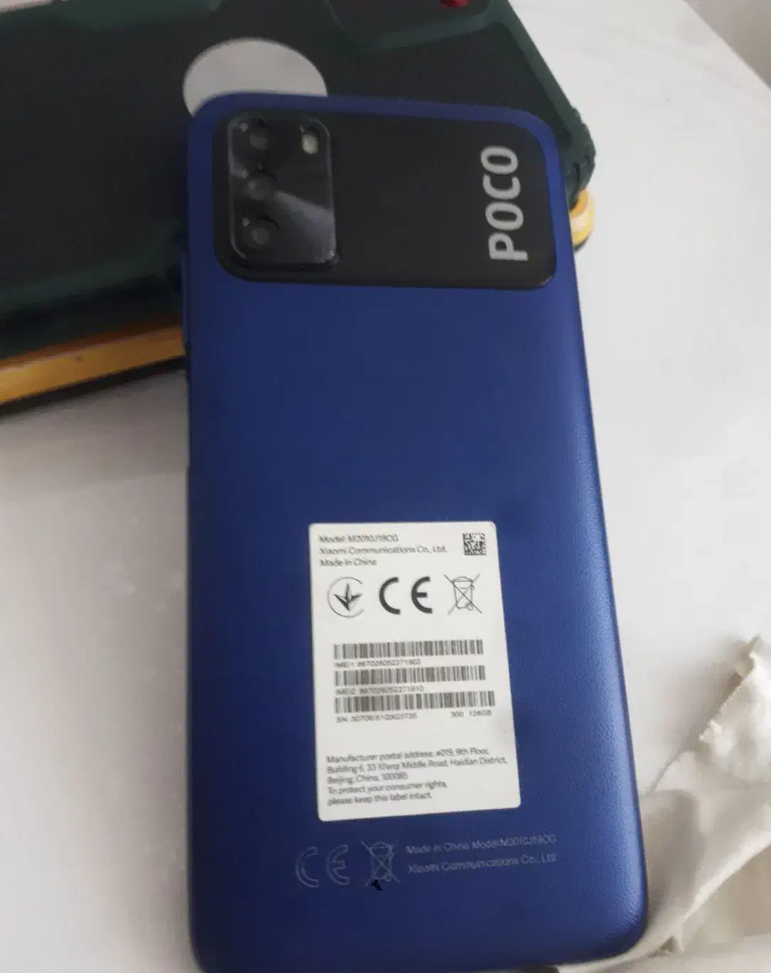 گوشی پوکوM3 رنگ آبی|موبایل|نقده, |دیوار