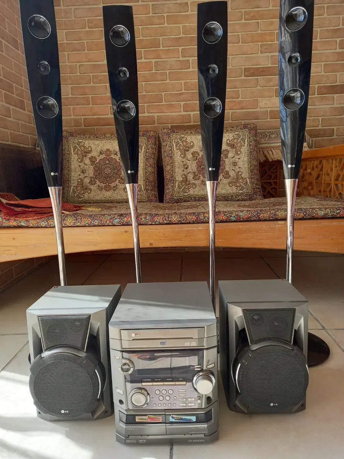 ضبط صوت برند LG|سیستم صوتی خانگی|فردیس, منظریه|دیوار