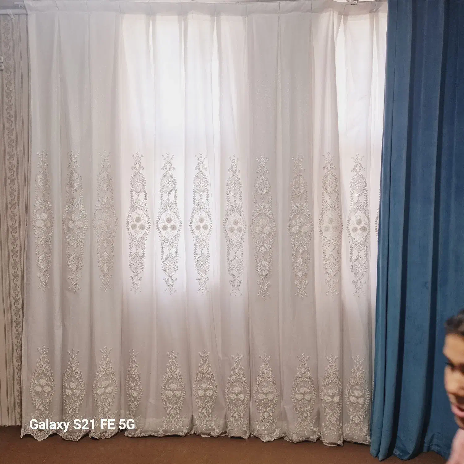 پرده|پرده، رانر، رومیزی|تهران, شهرک امیرالمومنین|دیوار