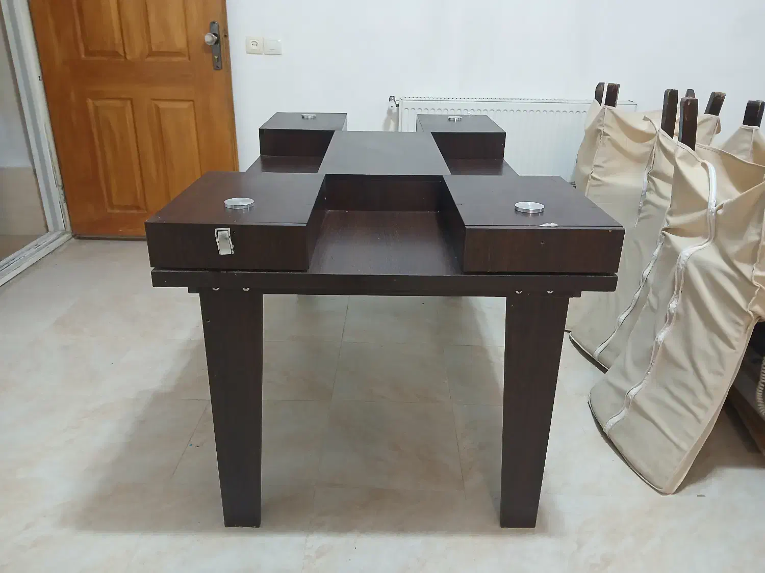 میز نهار خوری شش نفره|میز و صندلی غذاخوری|خرم‌آباد, |دیوار