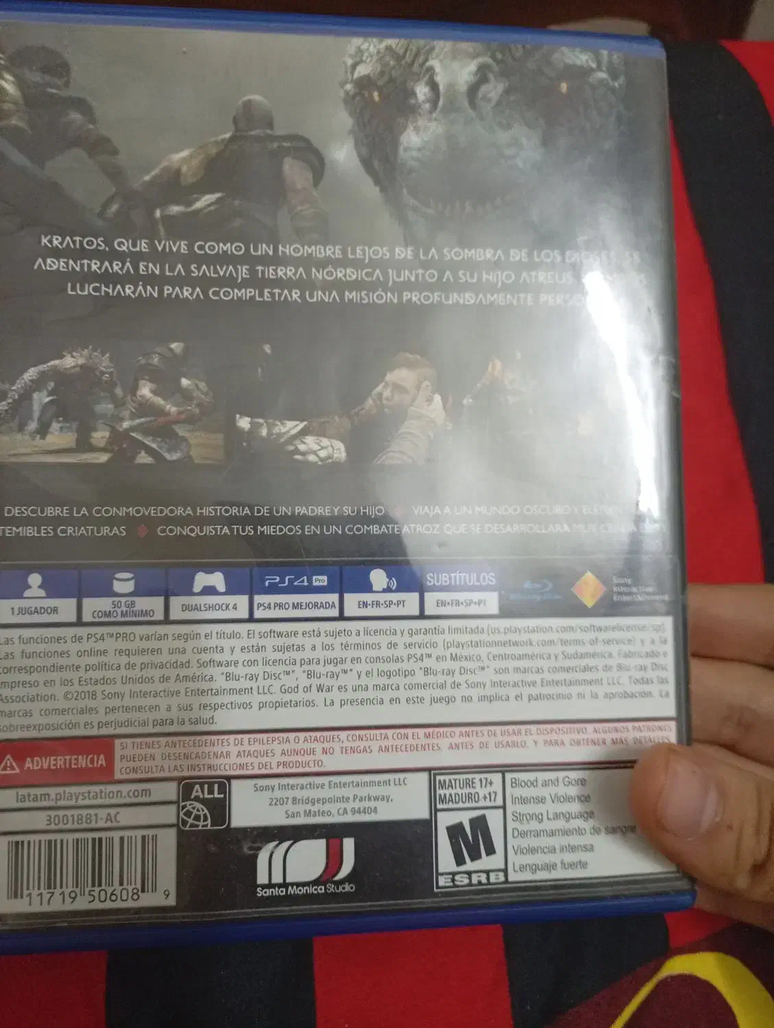 دیسک بازی خدای جنگ 4|کنسول، بازی ویدئویی و آنلاین|نسیم‌شهر, |دیوار