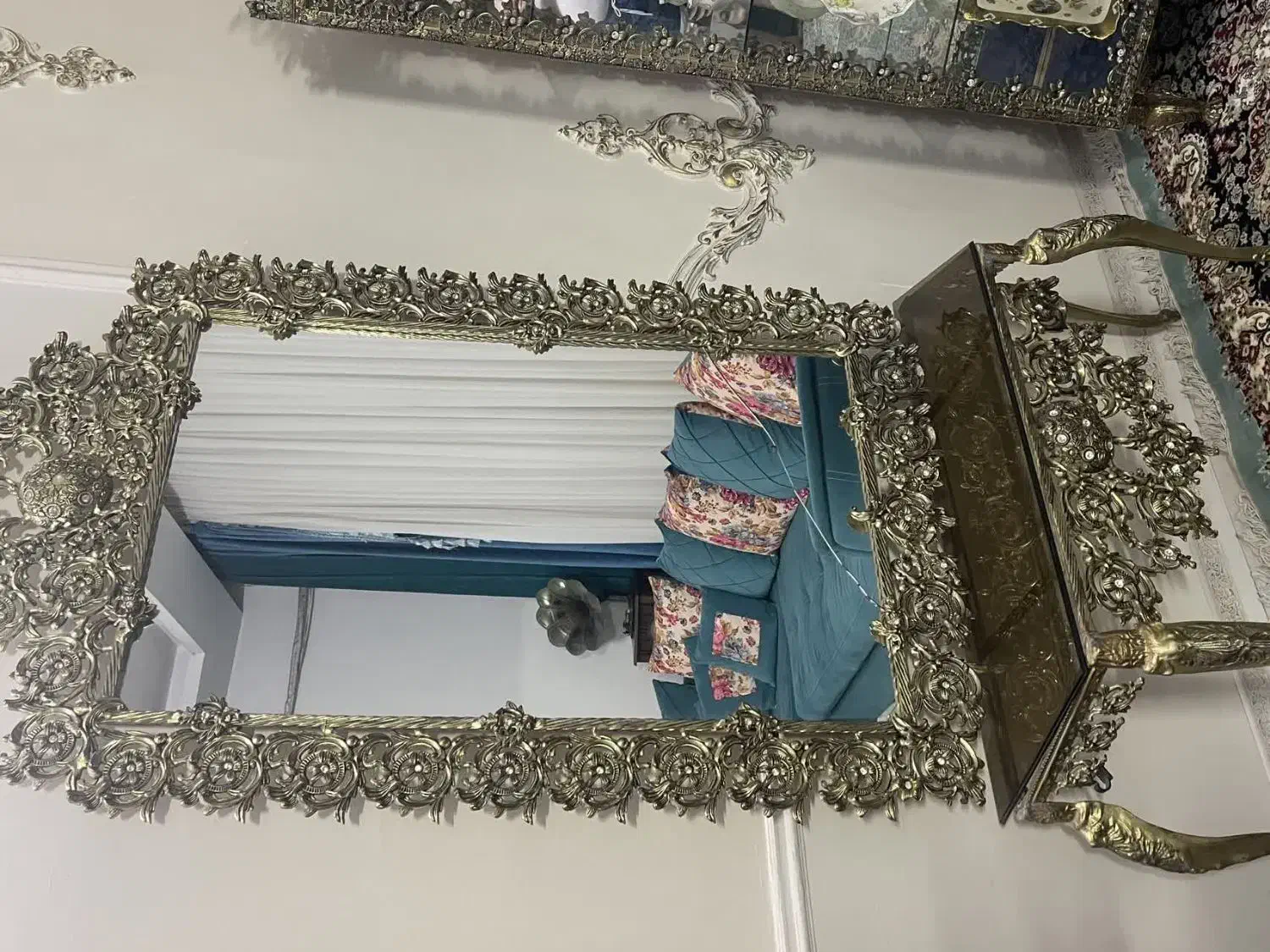 ست گنجه ساعت و میز آینه|بوفه، ویترین، کنسول|مشهد, خواجه ربیع|دیوار