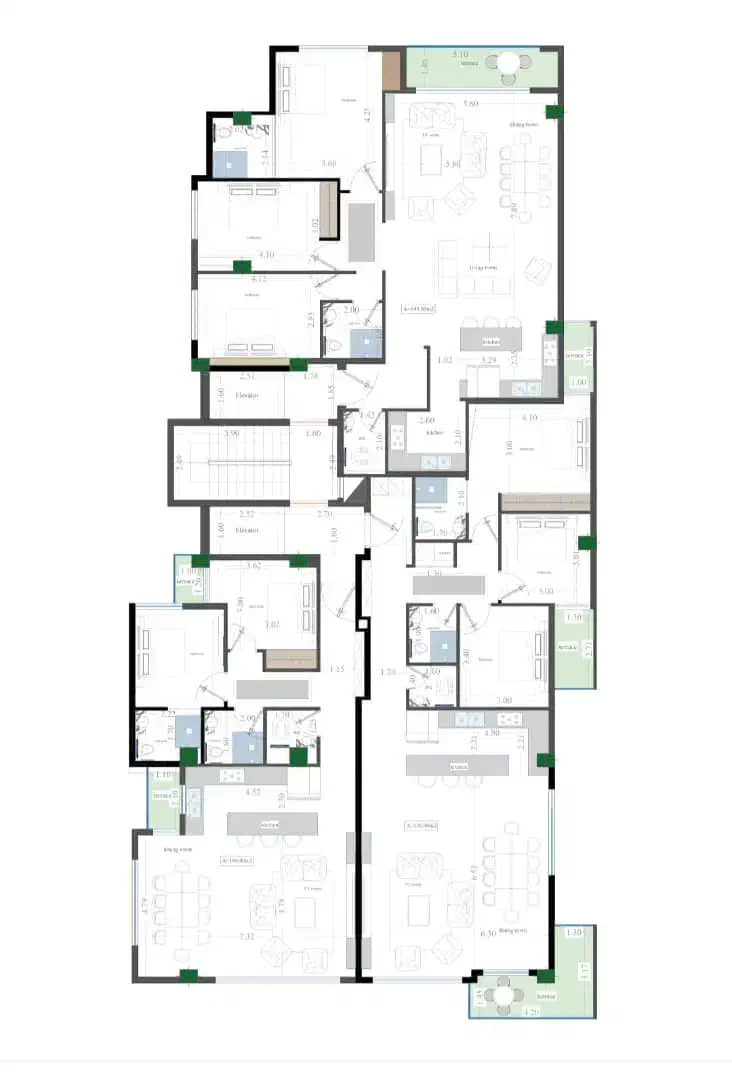 پیش فروش آپارتمان ۱۰۶ متری در جمهوری|پیش‌فروش املاک|تنکابن, |دیوار