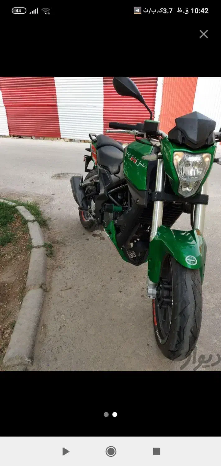 بنلی 250تک اصلی مدل 97 درحد صفر|موتورسیکلت|اصفهان, بوستان آینه خانه|دیوار