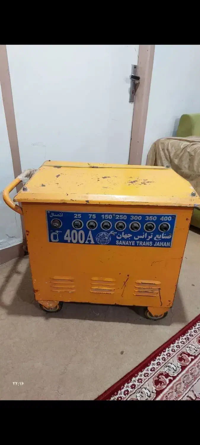دستگاه جوش 400 آمپر  قدیمی در حد نو|ماشین‌آلات صنعتی|اهواز, شهرک شهید عباس پور|دیوار
