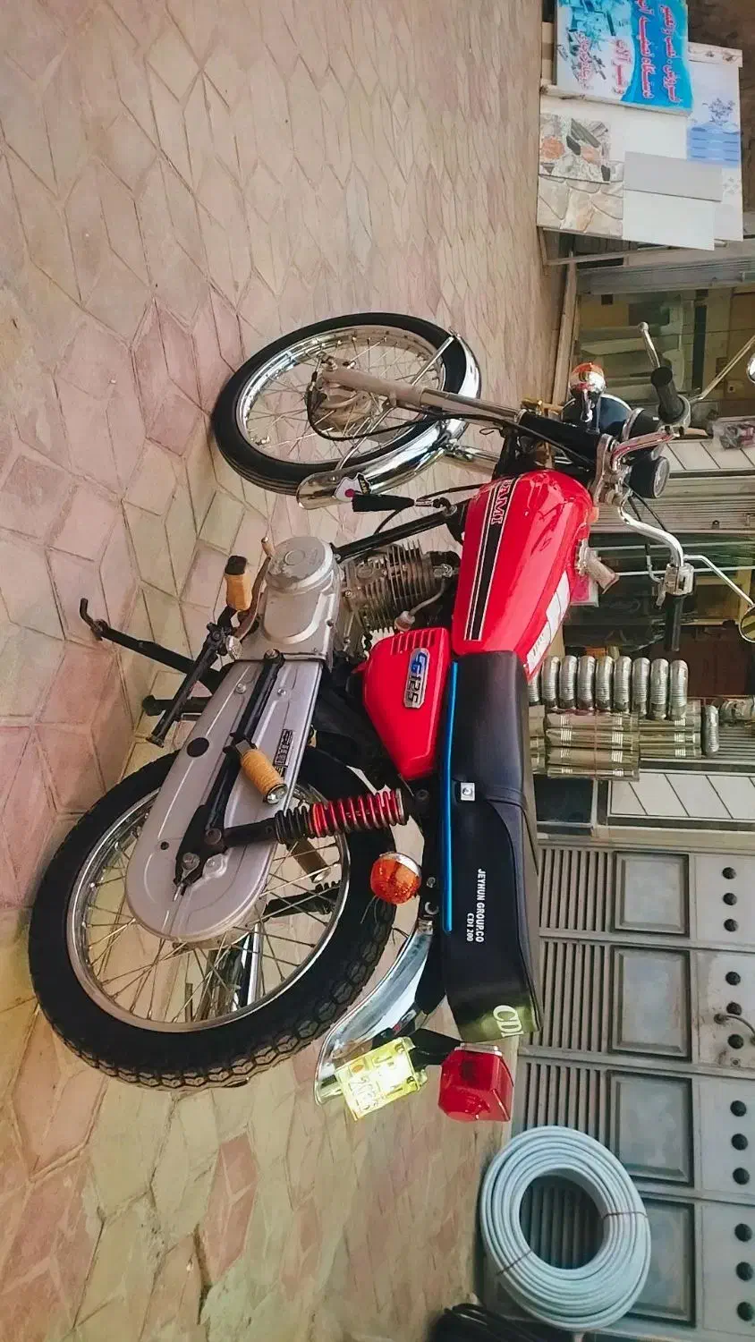 125طرح قدیم در حد خشک|موتورسیکلت|گمیشان, |دیوار