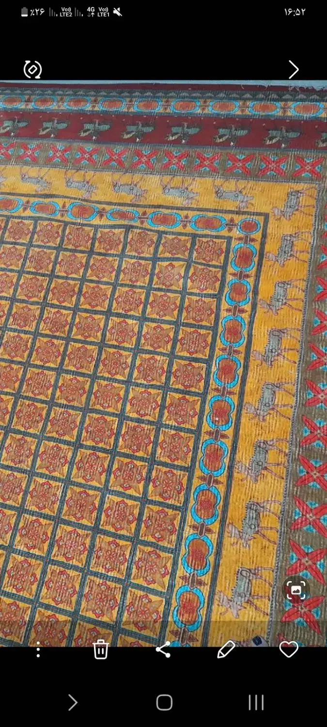 دوعدد فرش ۹ متری نو آکبند|فرش|تهران, خاک سفید|دیوار