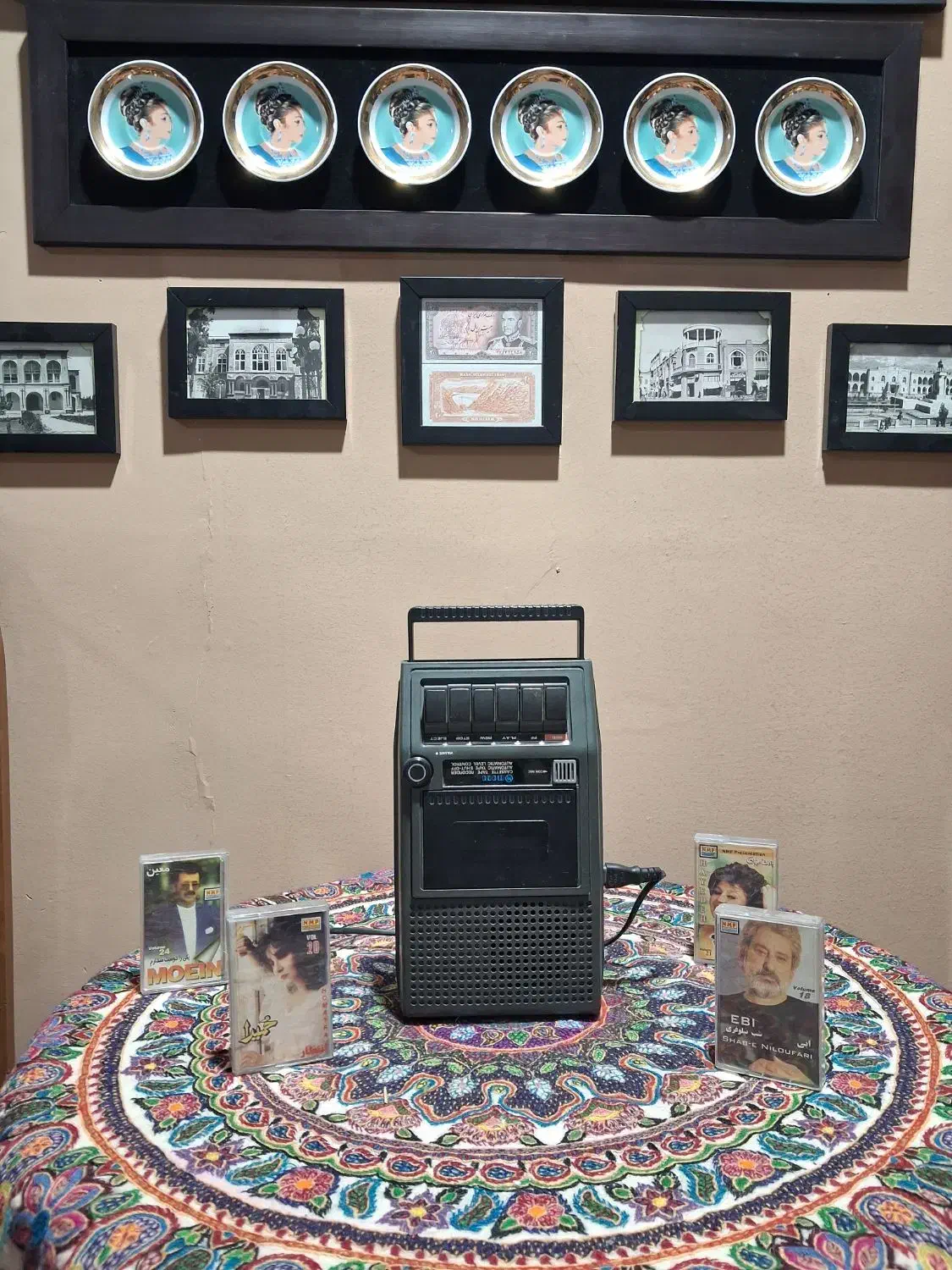 ضبط کاست خبرنگاری|کلکسیون اشیاء عتیقه|رفسنجان, |دیوار