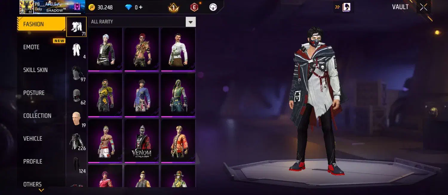 اکانت فری فایر|کنسول، بازی ویدئویی و آنلاین|ایذه, |دیوار