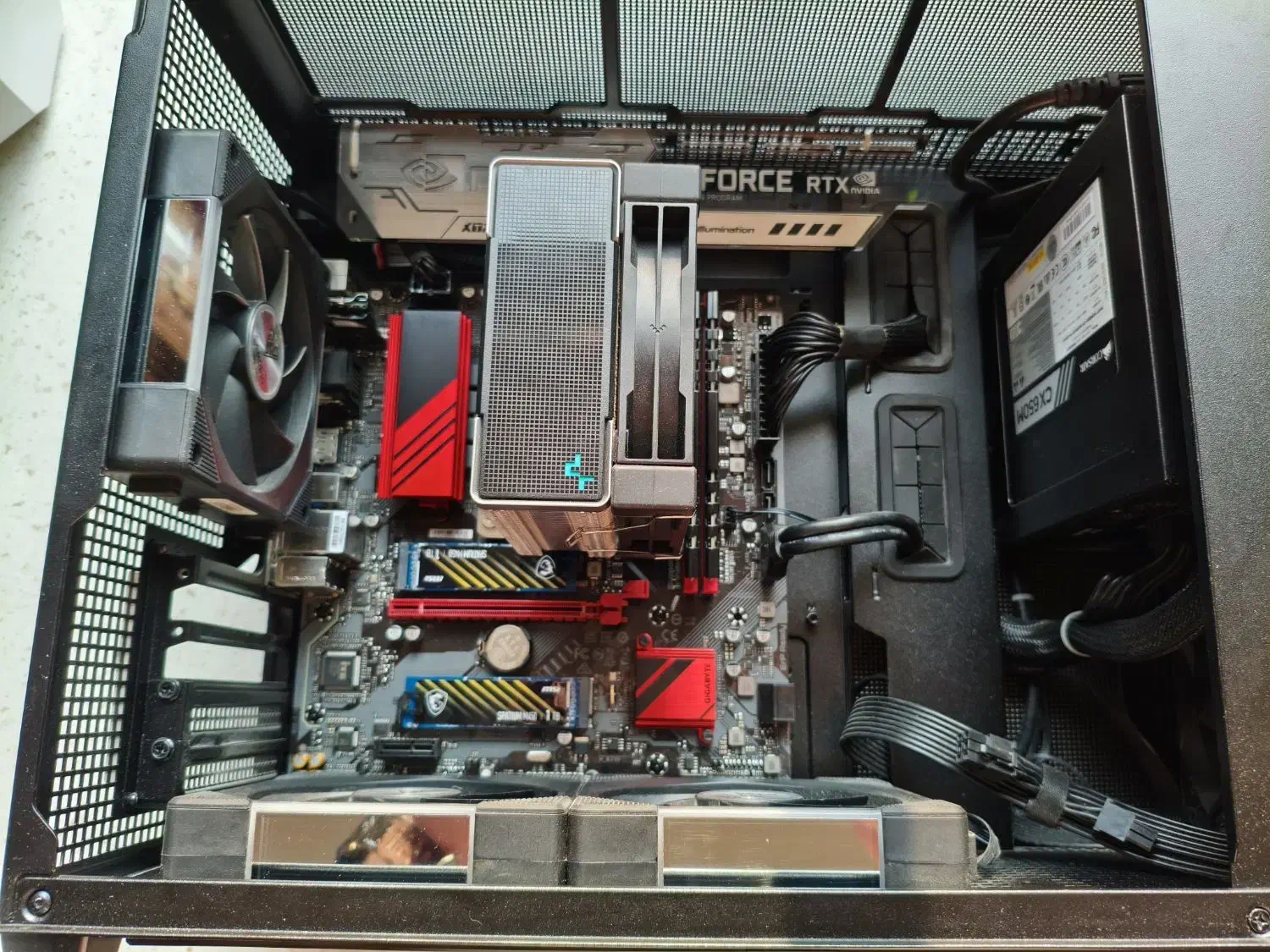 باندل وایفای دار گیم و رندر نسل ۱۲، رم 16GB DDR5|قطعات و لوازم جانبی رایانه|رشت, کاکتوس|دیوار