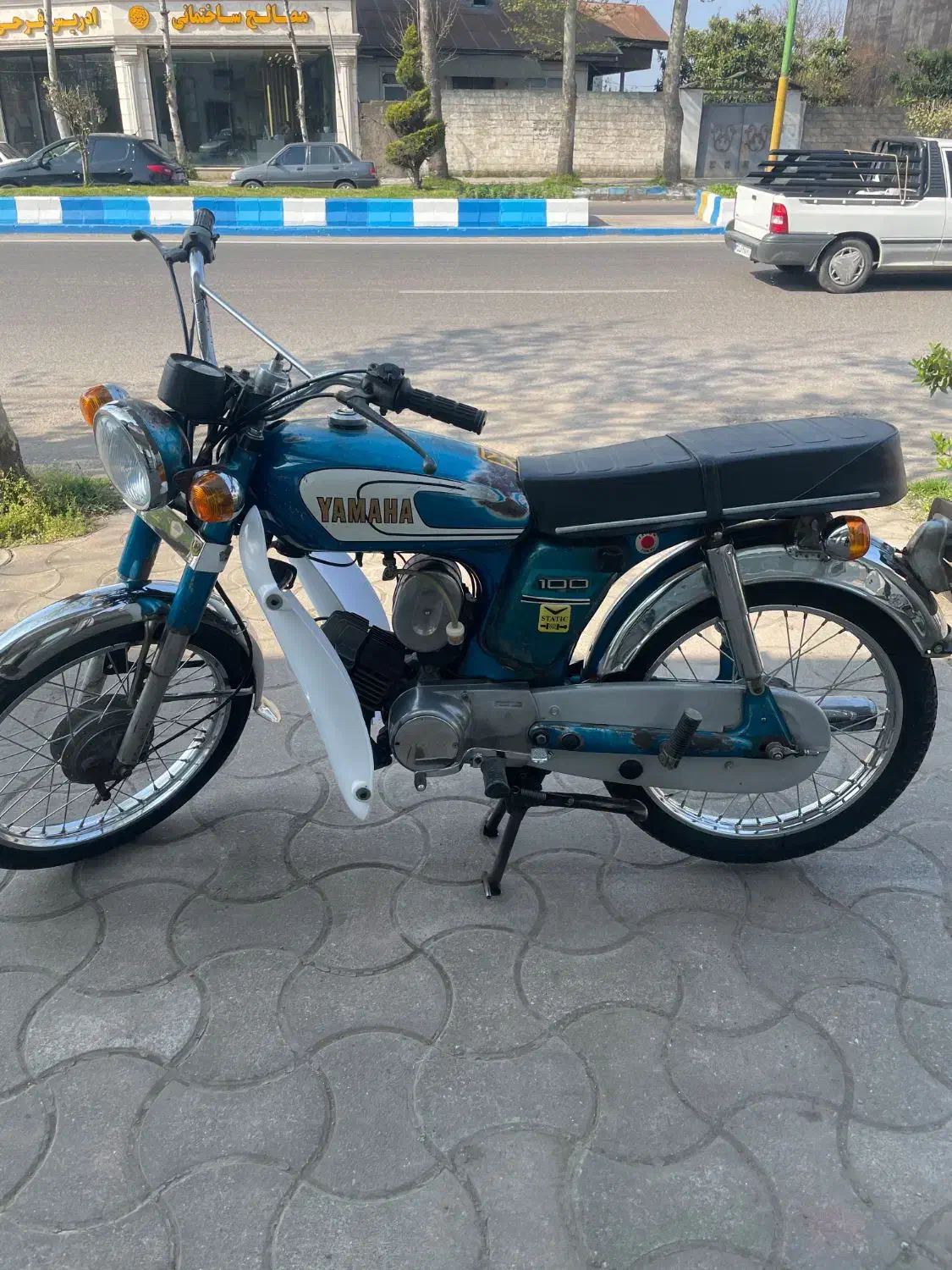 یاماها 100ژاپن|موتورسیکلت|خشکبیجار, |دیوار