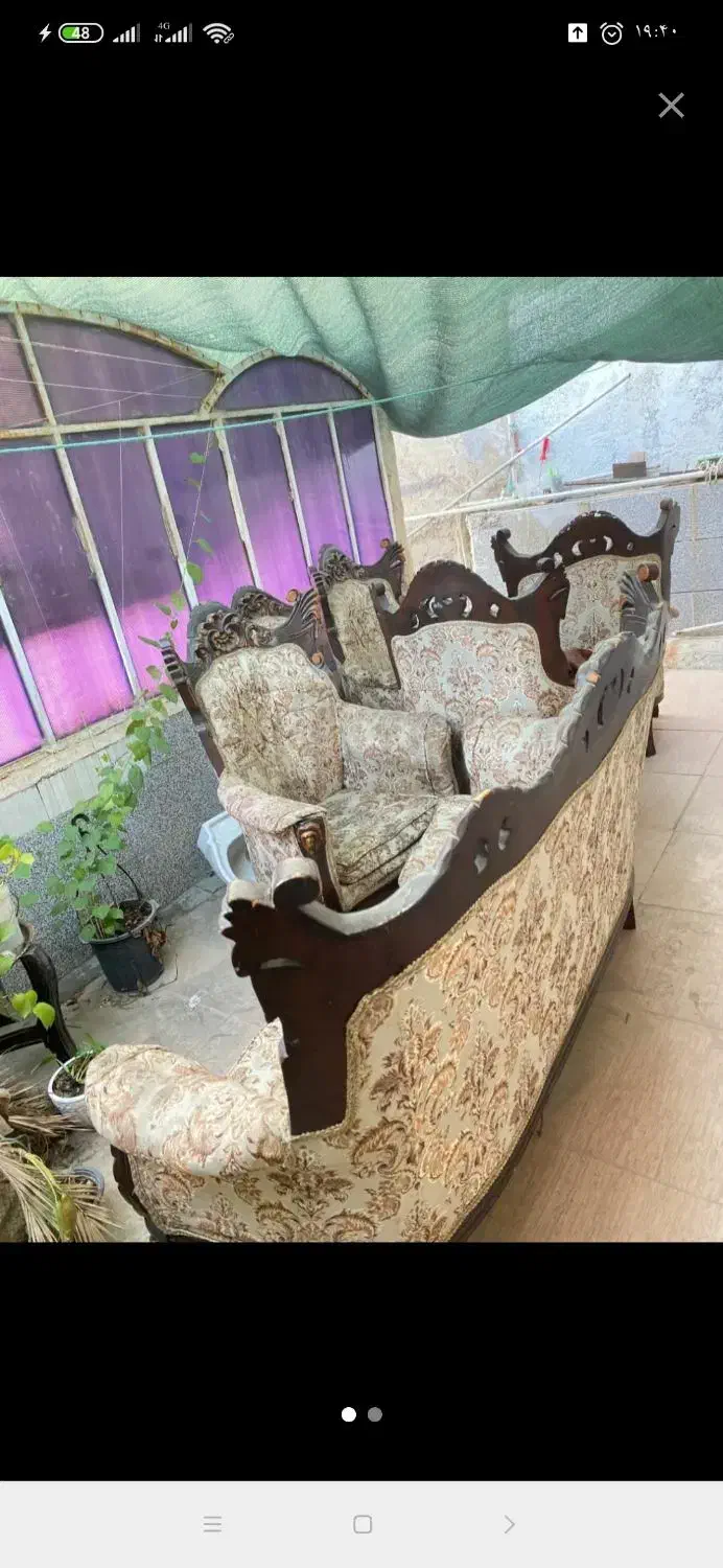 مبل سلطنتی|مبلمان خانگی و میز عسلی|سوسنگرد, |دیوار