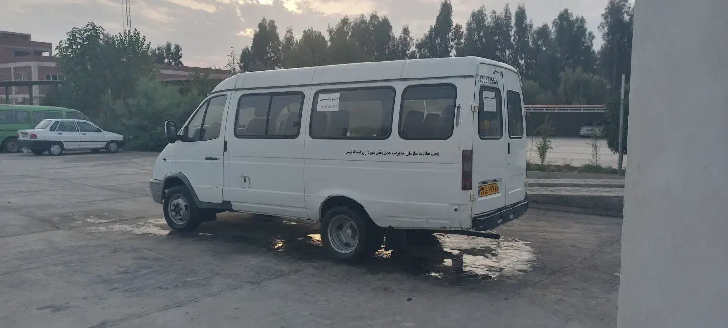 تاکسی گنبد ون غزال بی رنگ با ۱۲۵۰ لیتر بنزین|خودرو سواری و وانت|گنبد کاووس, |دیوار