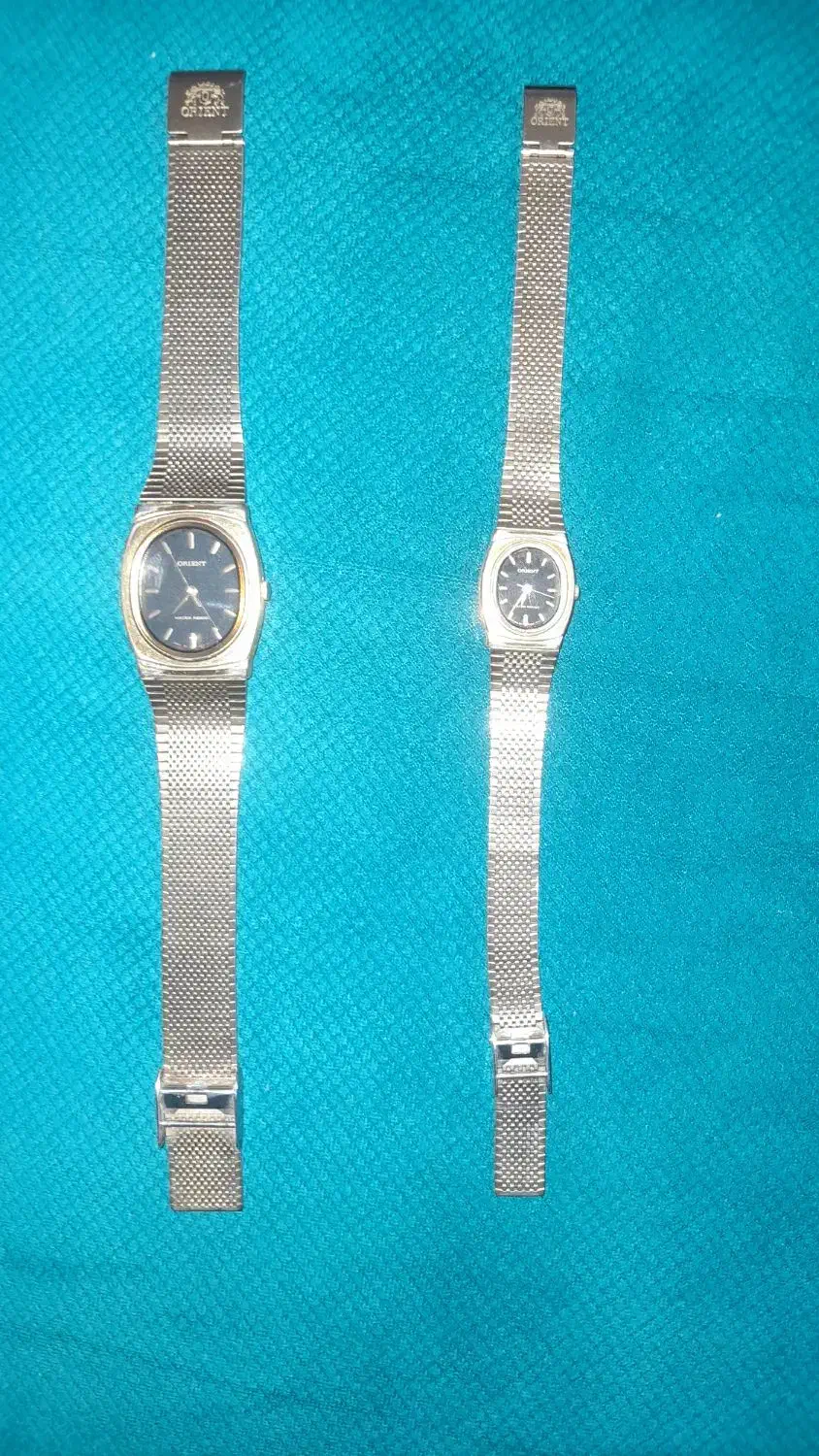 فروش ساعت مچی ست زنانه و مردانه اورینت اصل ژاپن|ساعت|نوشهر, |دیوار