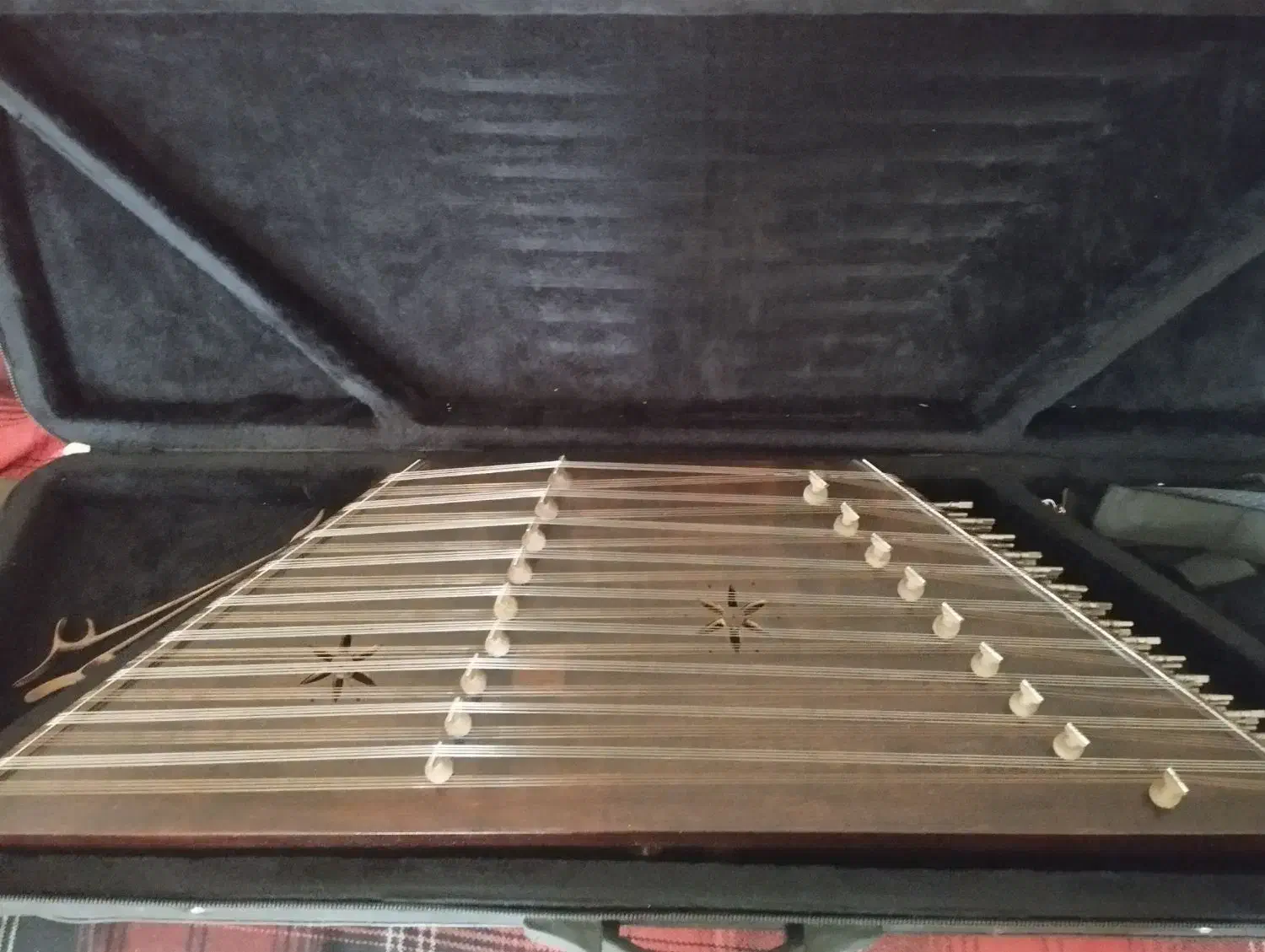 سنتور همراه با کیف|سازهای سنتی|اردبیل, |دیوار