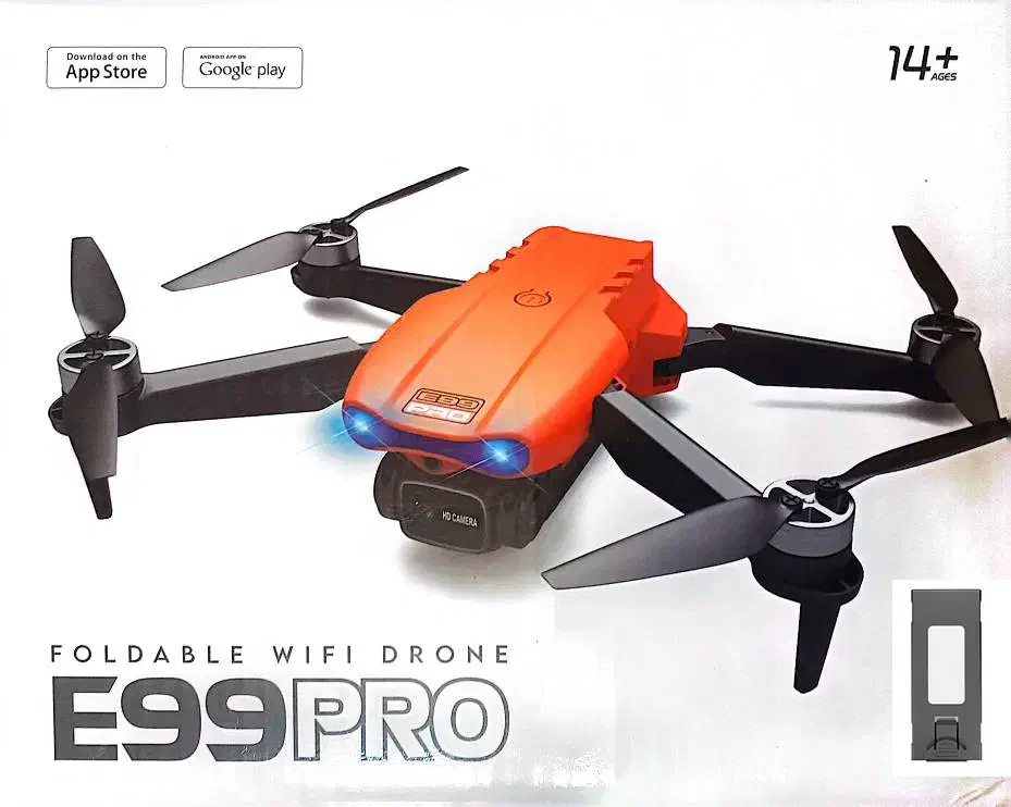 کوادکوپتر پهپاد دو دوربینه مدل E99 Pro|دوربین عکاسی و فیلمبرداری|لردگان, |دیوار