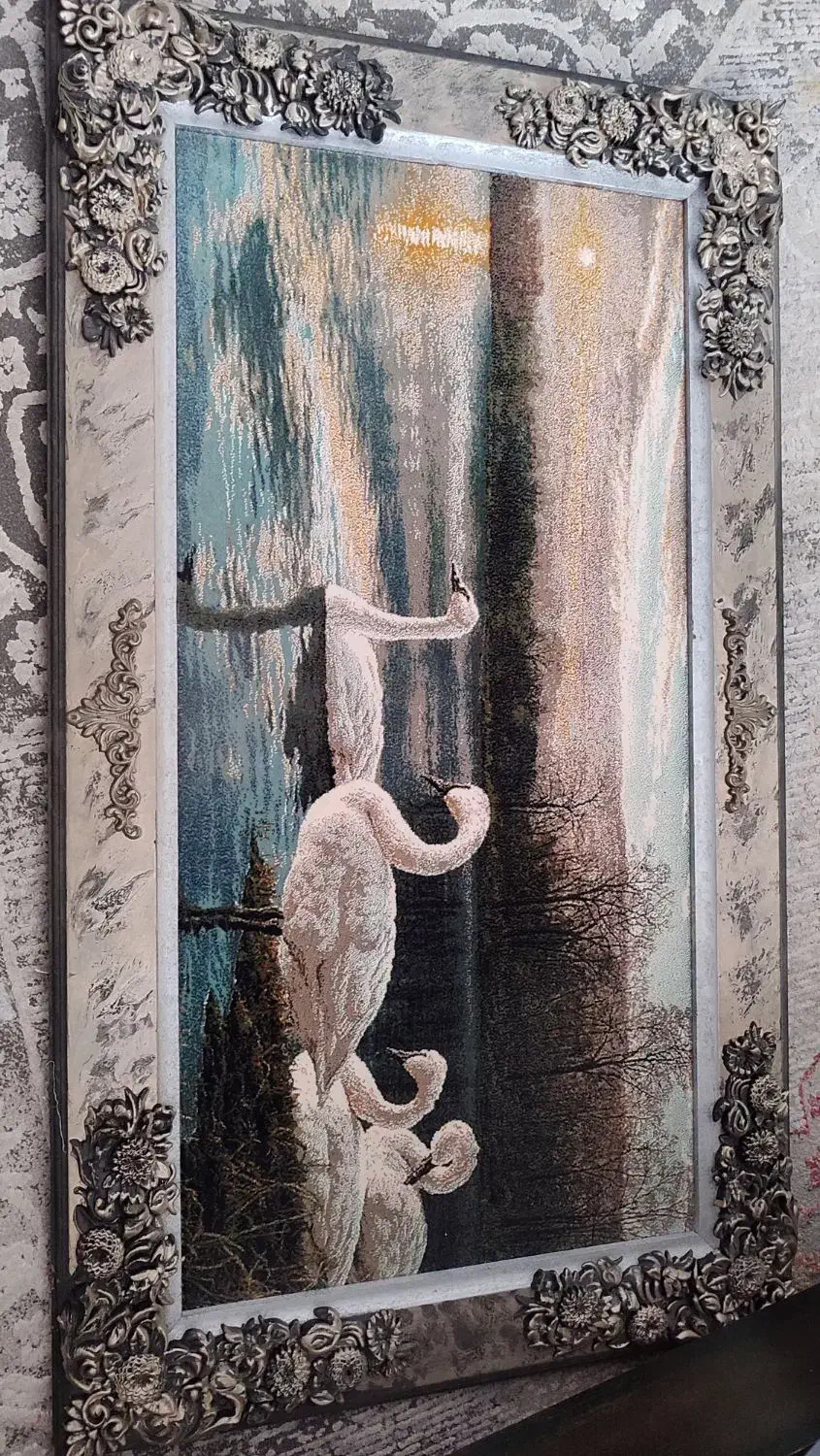 تابلو فرش هدیه روز مادر|تابلو فرش|یزد, |دیوار