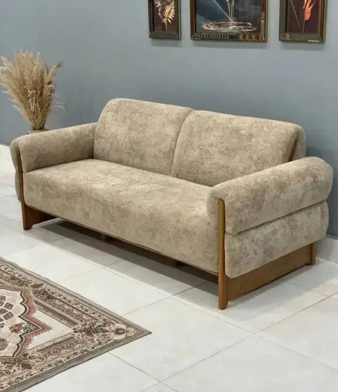 مبل هلندی کد 854 با ضمانت،رنگ دلخواه شما در رشت|مبلمان خانگی و میز عسلی|رشت, چمارسرا|دیوار